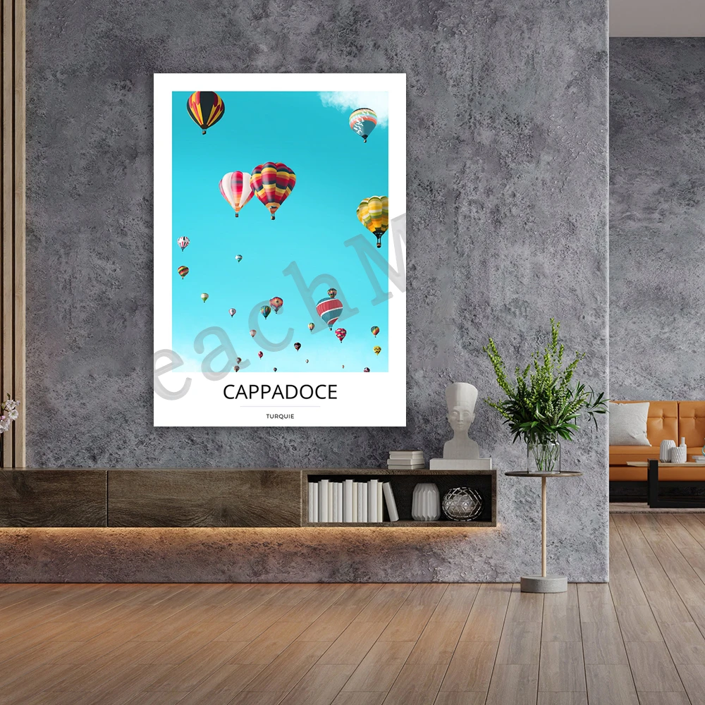 كابادوكيا، طباعة الملصقات، ملص - مراجعة Interior Design Illustration وسعره