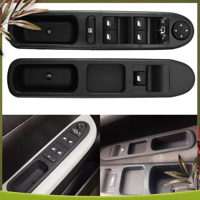 

AB98-1Pair Electric Master Electric Power Window Control Switch For 307 307SW Glass Lifter Switch 96351625XT 6554.KT Par