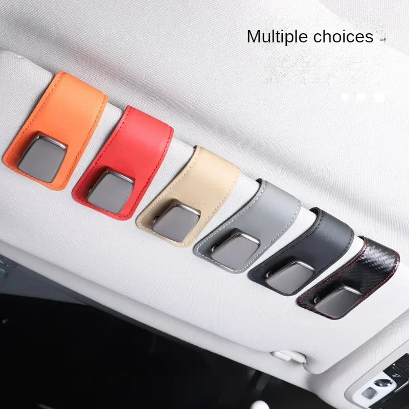 مشبك نظارات واقي من الشمس للسيارة متعدد الوظائف، حامل نظارات شمسية لسيارة ألفا روميو أسطورة 4C ميتو جوليتا 159 GTO GTA جهاز تحكم عن بعد قابل للطي #6