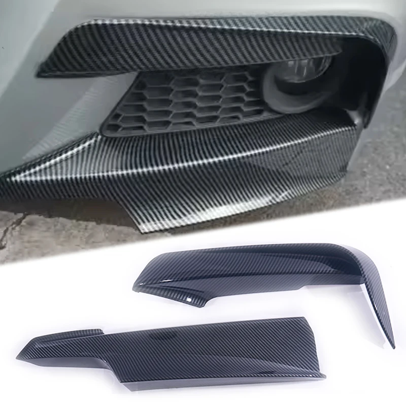 Front Bumper Fog Lamp Cover Splitter Canard Spoiler For BMW 3 Series F30 F31 M Sport 2012-2019 316i 320i 328i 330i 335i 340i