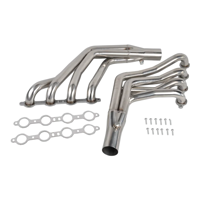 

Exhaust Manifold Header Gasket Kit for 1967-1974 Chevy GM Small Block SBC LS1 LS6 LS2 LS3 V8 1-7/8" Stainless Exhaust Header