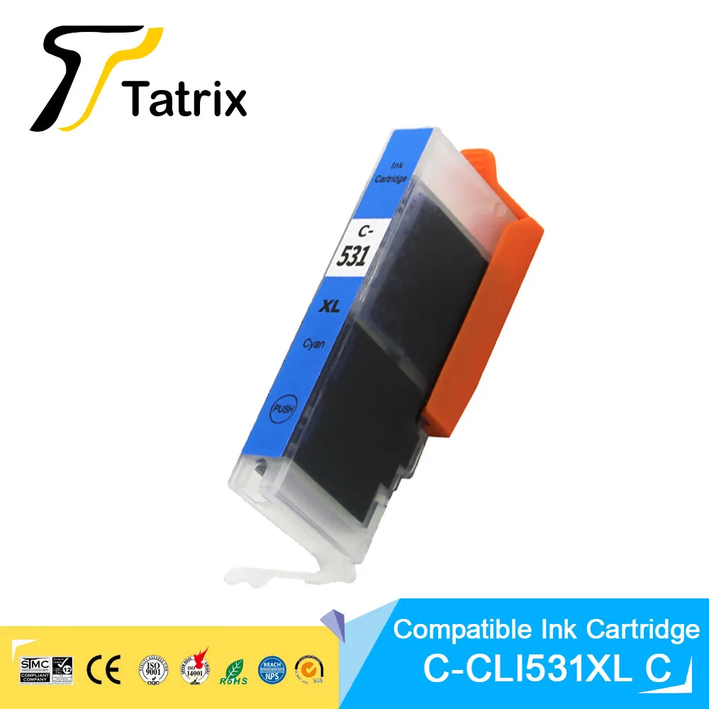 Kompatybilny wkład atramentowy Canon 530XXL PGI 530 CLI 531XXL PGI-531 CLI-531 do drukarki Canon Pixma TS8750 TS8751 — zdjęcie produktu 5