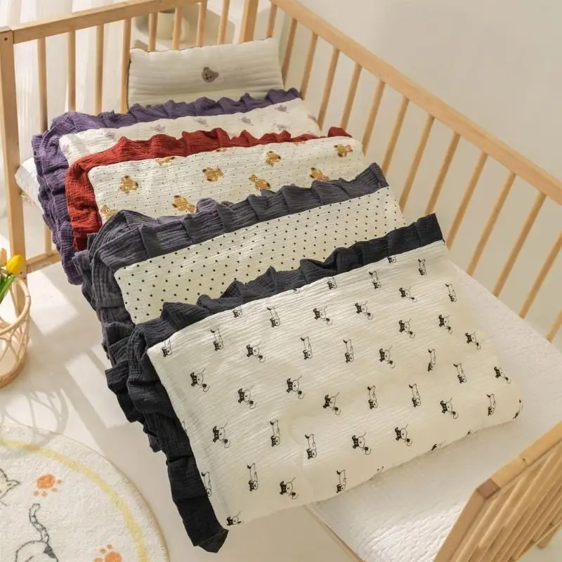 Colchas cama infantis F3KC, cobertor para recém-nascidos, presente chuveiro para berço carrinho criança