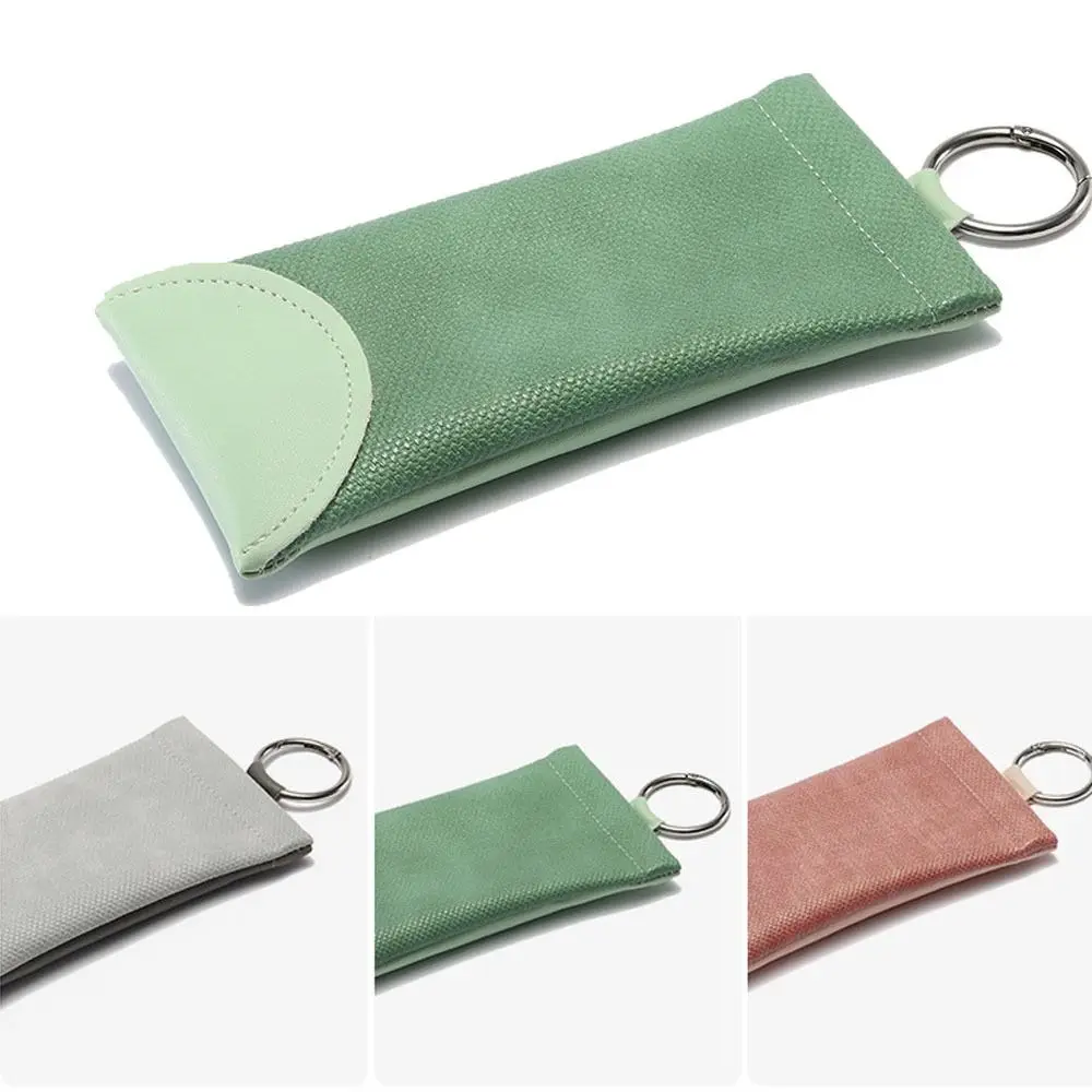 

PU Leather Glasses Storage Bag Waterproof Glasses Protective Sunglasses Case Automatic Closed Snake Pattern Eyewear Storage