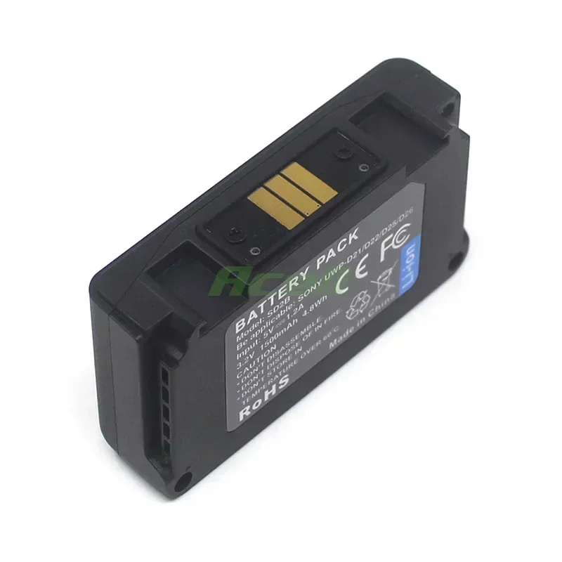 BATC-4AA Replace Li-ion Battery for SONY UWP-D21 UWP-D22 UWP-D26 UWP-D27 UTX-B40 URX-P40 URX-P41D Bodypack Wireless Microphone