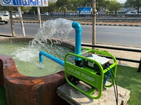 1 H P DC Brushless Centrifugal Solar Water Pump Surface Mounted Eco-Friendly Solar-Powered Pump for Water Supply