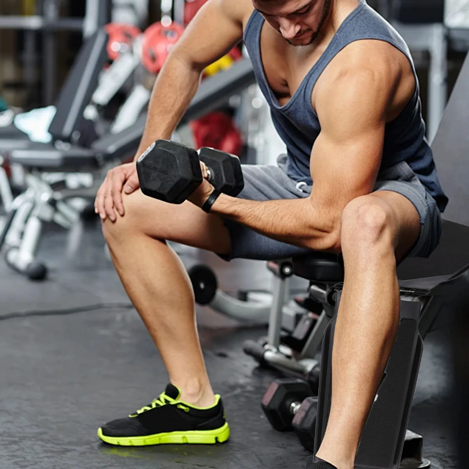 Alat Penyangga Lutut, Alat Penyangga Lutut, Alat Penyangga Lutut yang Dapat Disesuaikan, Anti Selip, Mudah Dibersihkan, Alat Penyangga Lutut untuk Pelari Atlet