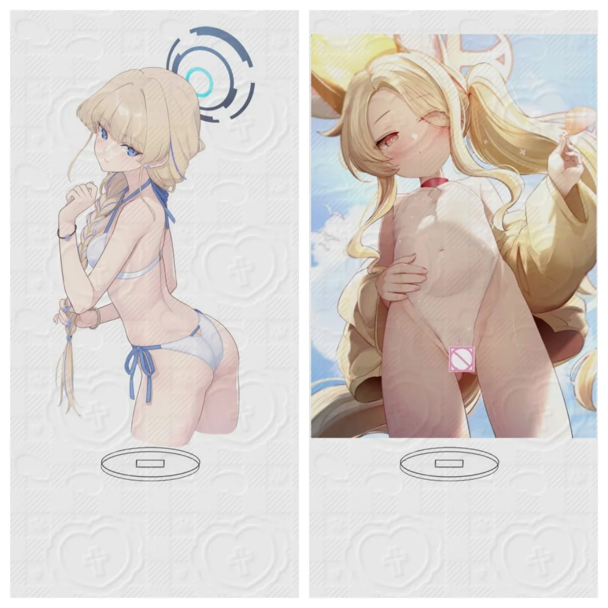 

NEW Anime sexy Blue Archive15CM Acrylic Stand Model Cosplay Characters Ornament Accessories Good Collection Gifts