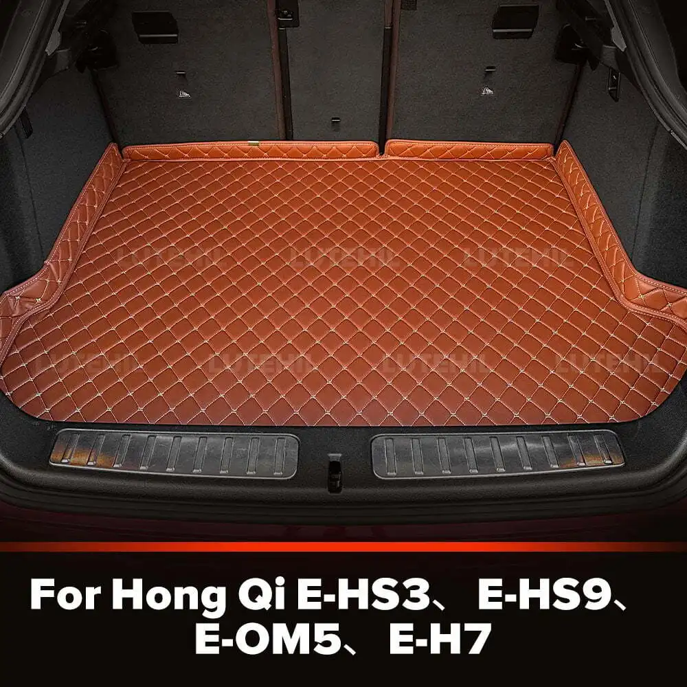 

For Hong Qi E-HS3、E-HS9、E-OM5、E-H7 Custom Car Trunk Mat Anti-dirty Pad Protective Pad Cargo Liner Auto Interior Accessories