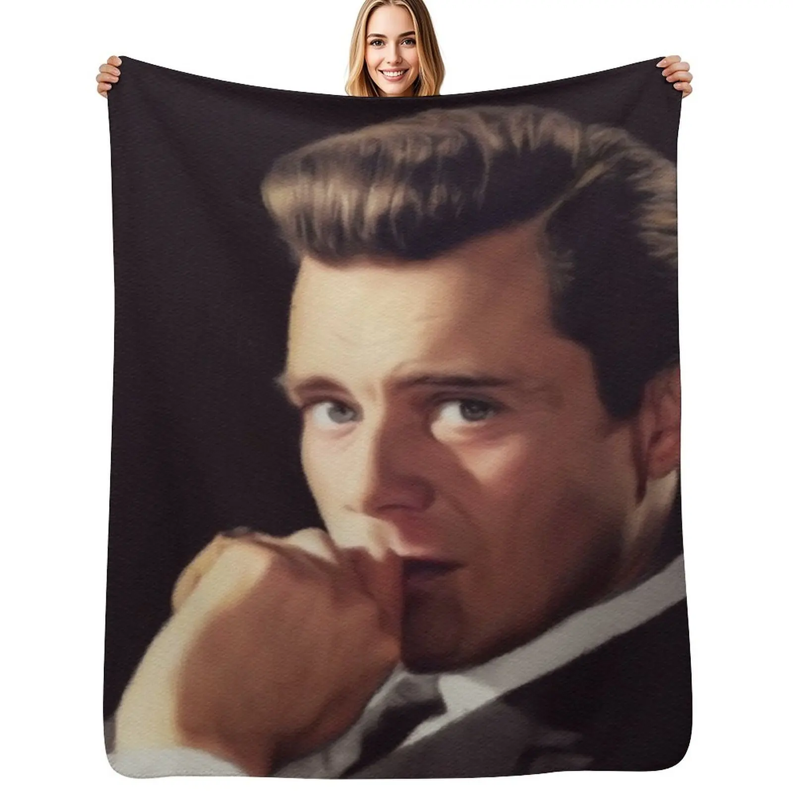 

Dirk Bogarde, Movie Legend Throw Blanket Weighted christmas decoration Flannels halloween Blankets