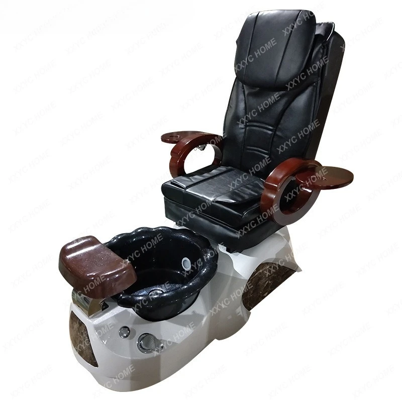 FF Sauna Foot Bath Club Electric Massage Foot Bath Chair Multifunctional Manicure Foot Wash Chair Nail Art Eyelash Therapy