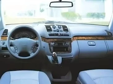 Full Dashboard Center Console Old New Upgrade for Viano Vito W639 Plug Play Plastic Leather Wrapped Retrofit Kit