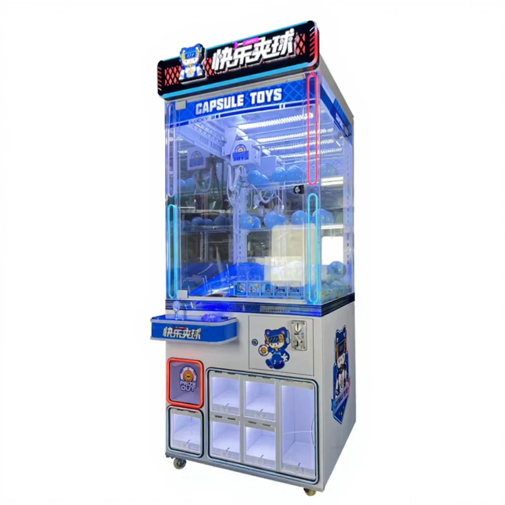 

Торговый автомат с призами-капсулами для игровых центров: ловля мячей с помощью когтя, работающий на монетах