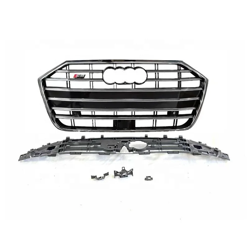 

A8 S8 D4 D5 Front Grill For Audi A8 2019-2024 Easy Install Front Bumper With Car Grill Stylish Accessories