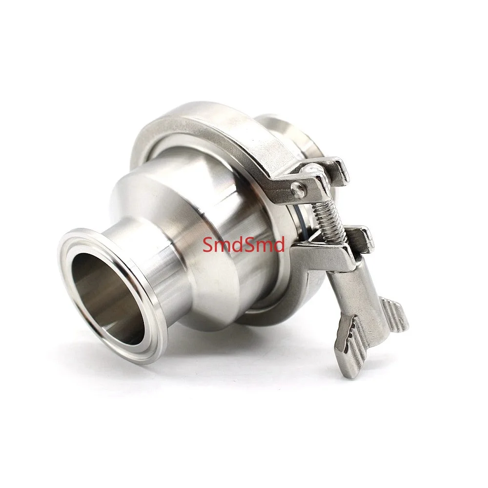 high quality Sanitary Check Valve Tri Clamp Type Stainless Steel SS304 Food Grade K50.5MM to 19/25/32/38/45/51mm