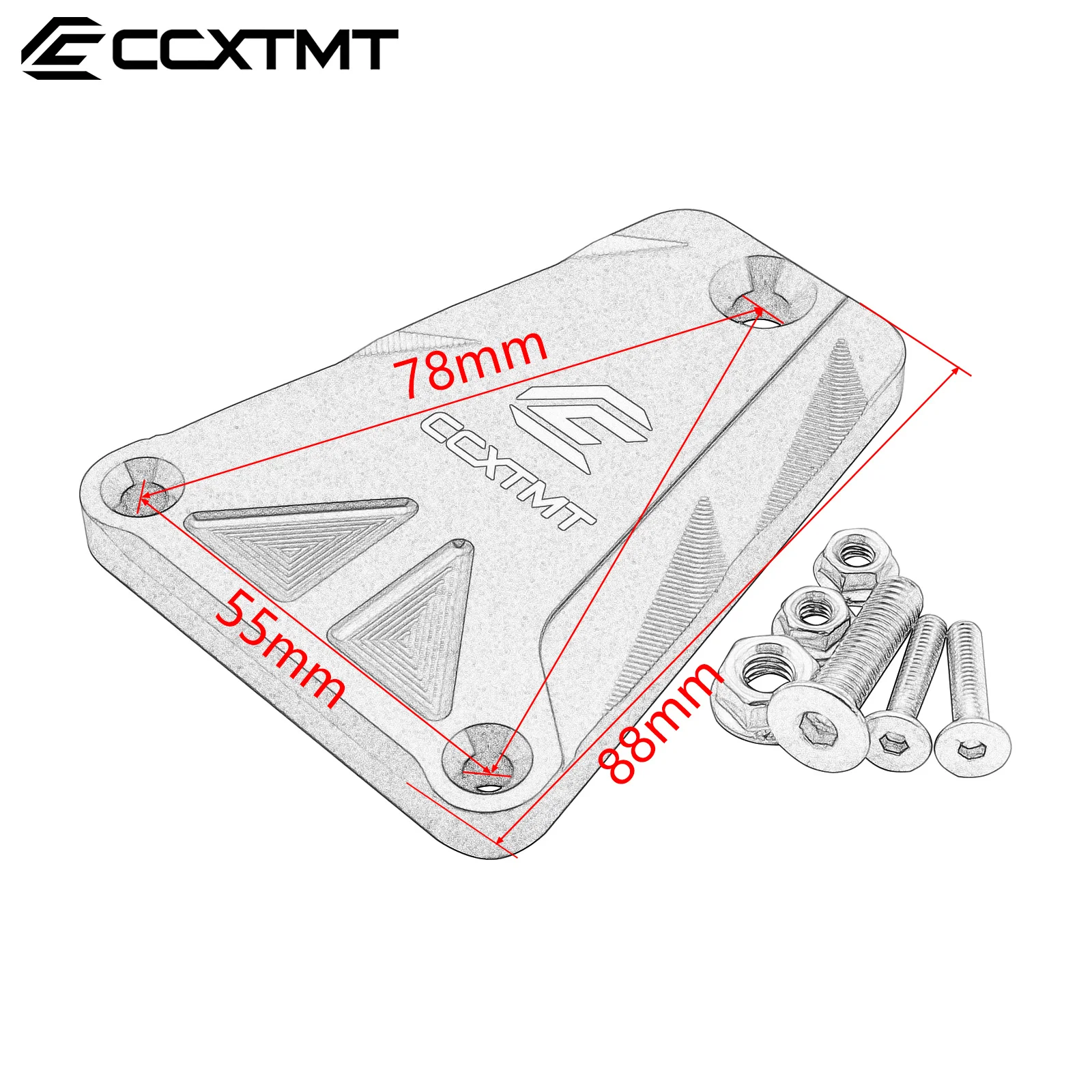 For Sur-Ron Surron Light Bee S X L1E For Segway X160 X260 Electric Bike Parts Motorcycle Aluminium Horn Cover Gap Plate Guard