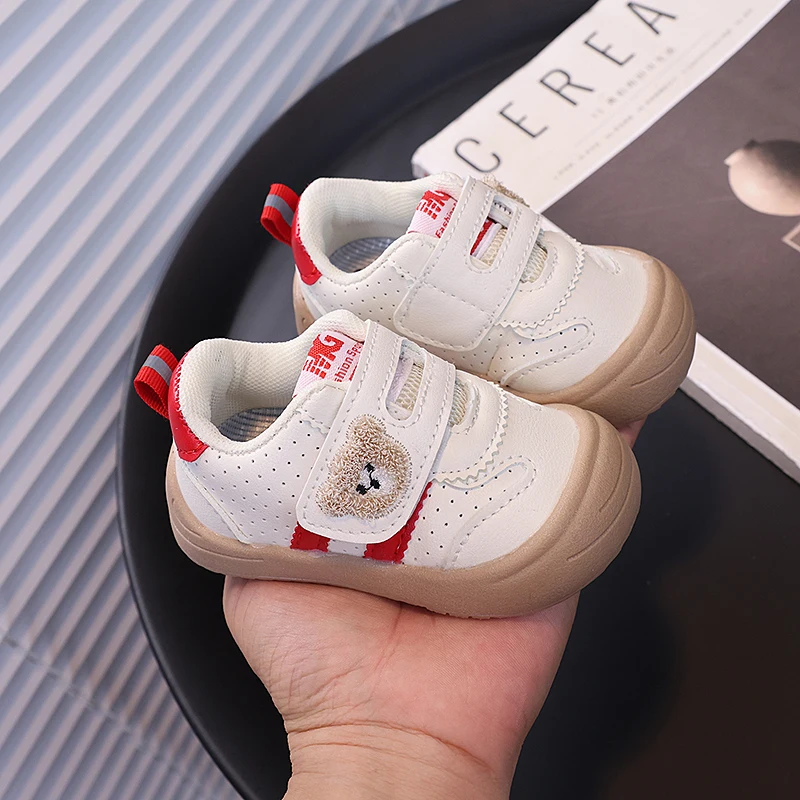 Girls baby shoes children's breathable leather shoes boys baby toddler shoes soft sole children's shoes