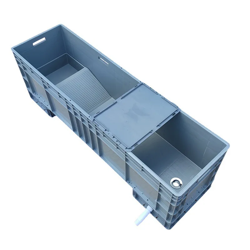 Turtle box, large tank, household feeding tank, plastic large pond, turtle basin