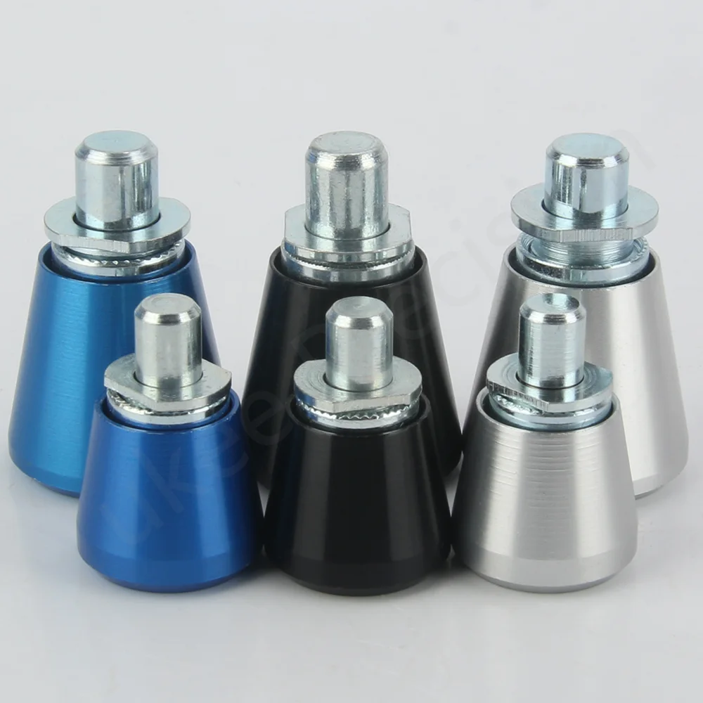 YK521 100pcs/lot Factory Outlet Good Quality Spring-Loaded Plunger Aluminum Alloy Threaded-In Spring Plunger