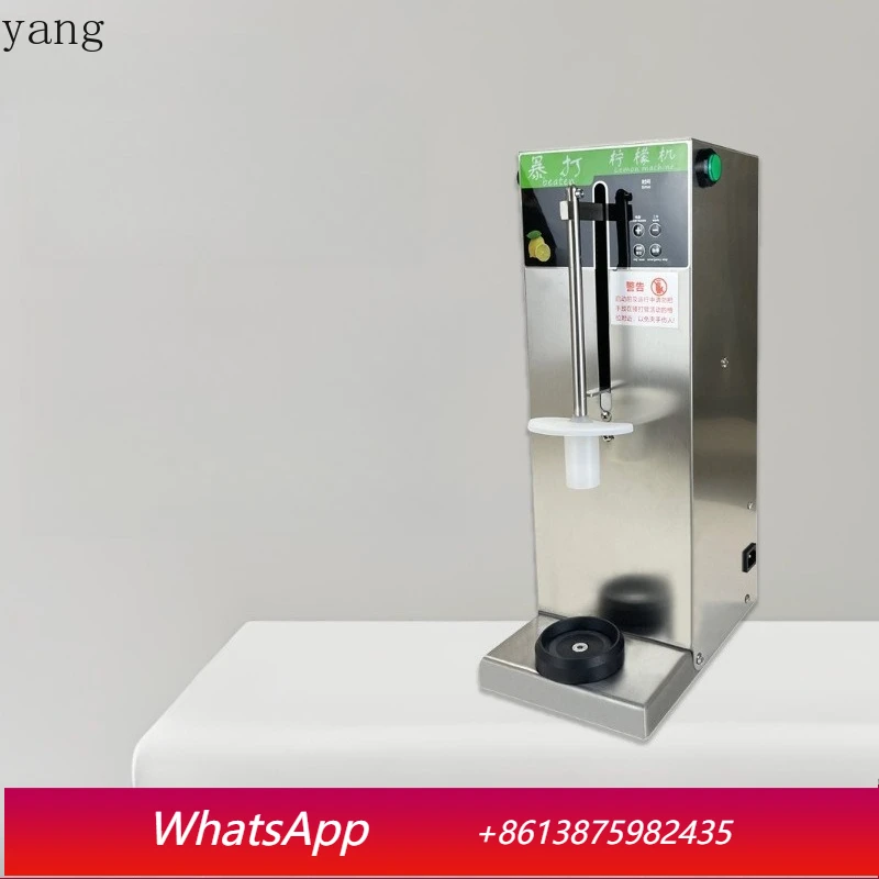 

LTT commercial automatic beating lemon machine milk tea shop fresh fruit ice crusher