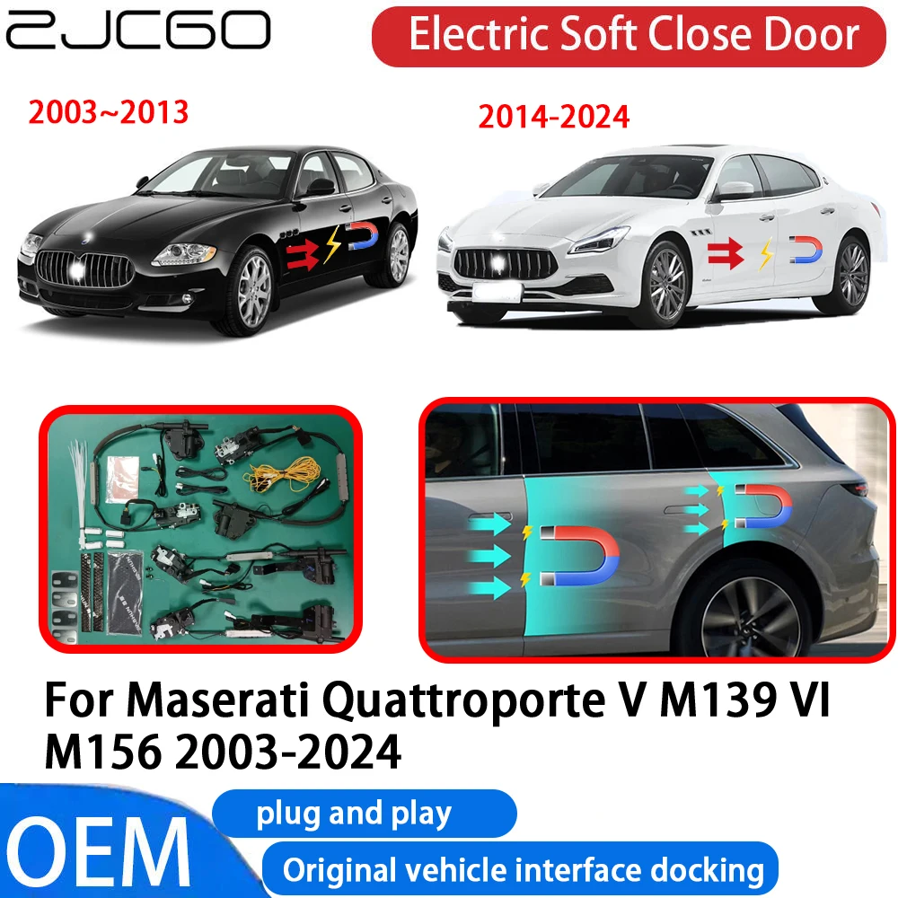 

for Maserati Quattroporte V M139 VI M156 2003-2024 Car Automatic Electric Soft Close Door Closer System OEM Plug and Play