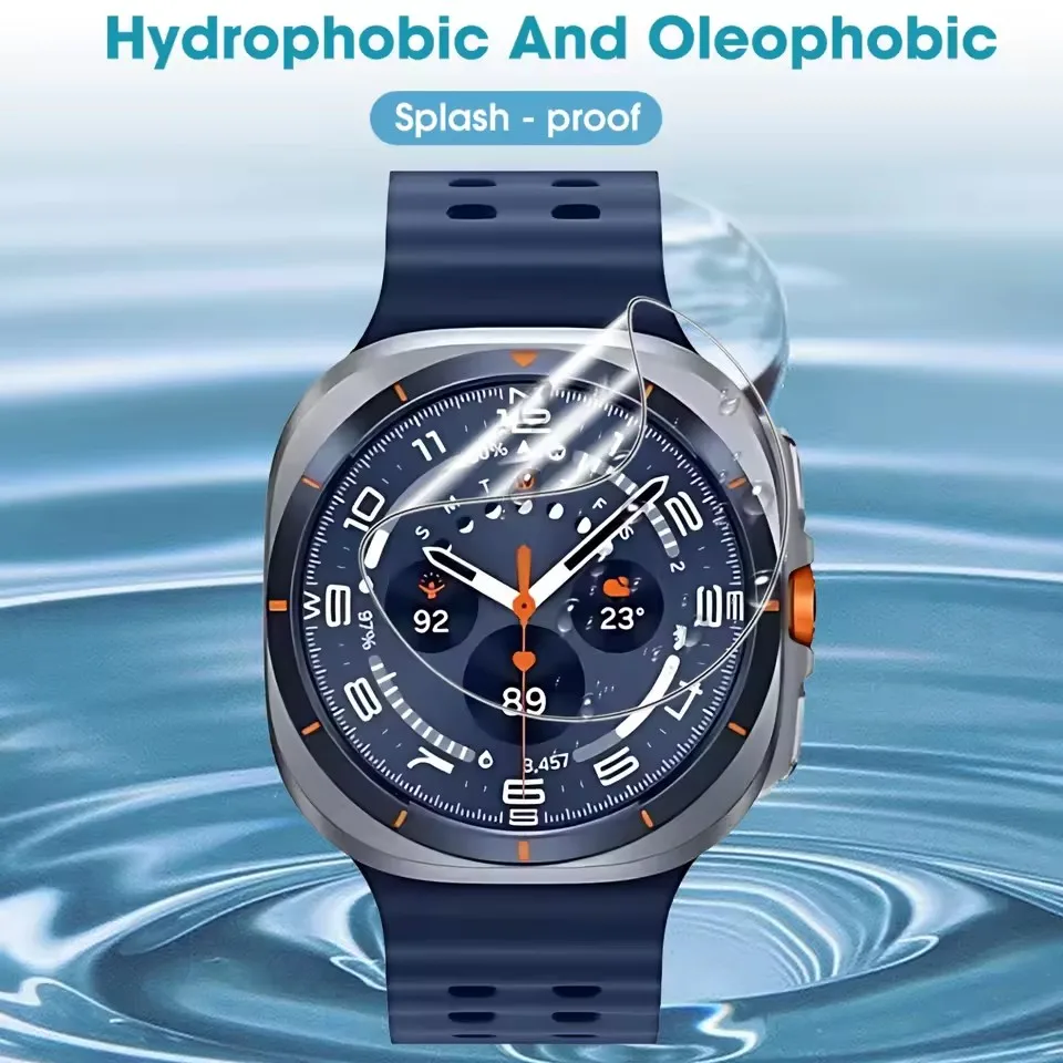 3Pcs Soft Hydrogel Film for Samsung Galaxy Watch 8 40mm 44mm Watch Ultra 47mm Watch7 6 5 4 Classic Soft Screen Protectors image 6