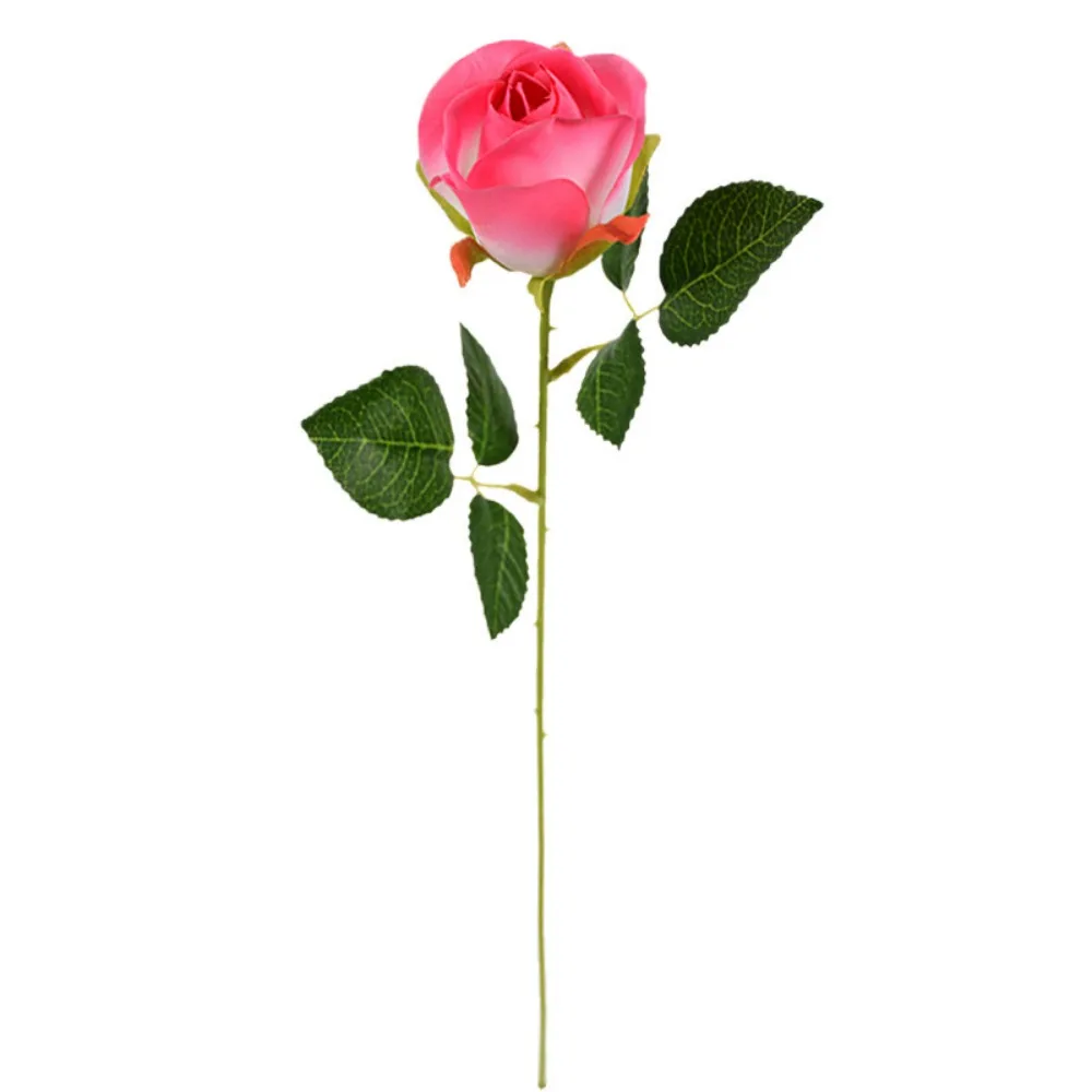 

5pcs New 8 Colors Simulated Rose DIY Party Decoration Festival Supplies Vintage Silk Rose Small Rose Home Decor
