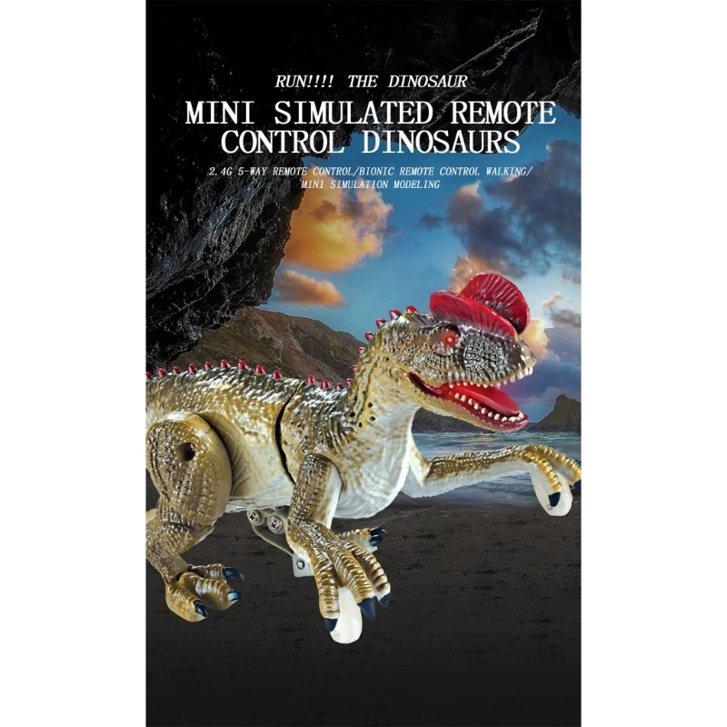 Brinquedo dinossauro elétrico simulação dino andando velociraptor roaring controle remoto brinquedo dinossauro presente aniversário da criança