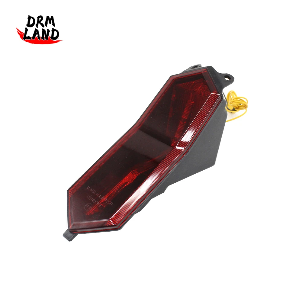 For Yamaha YZF-R1 R1M R1S YZFR6 YZFR7 Tail light E-Mark LED Integrated Turn Signals Motocycle Rear Brake Taillight Accessories