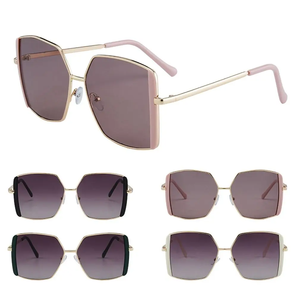 

Retro Metal Sunglasses Sun-Protective UV400 Driving Glasses Travel Accessories Eyewear Outdoor Sunglasses for Women Man
