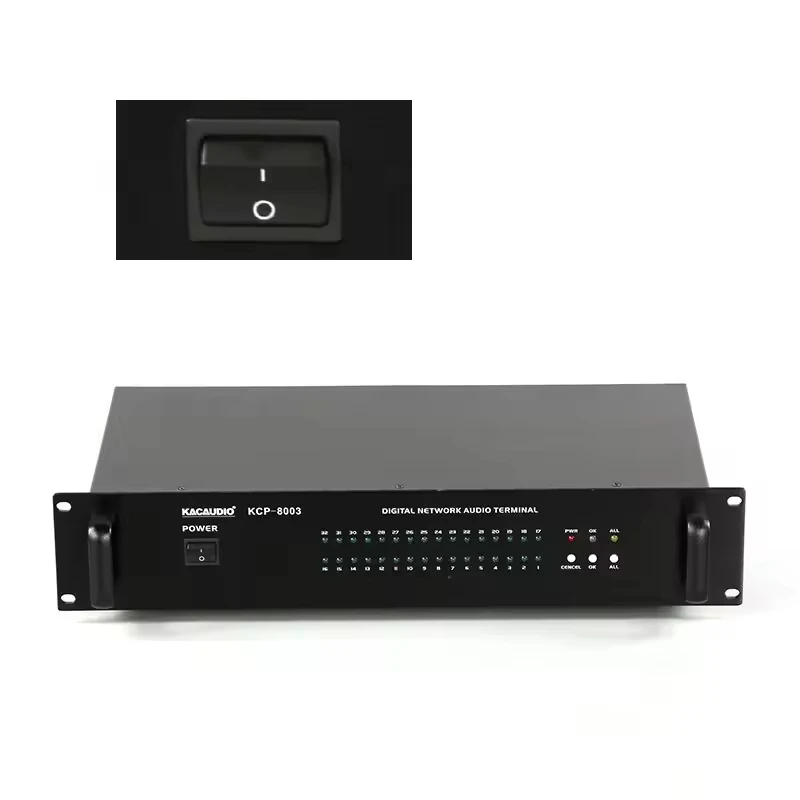 

Manufacturer Direct Audio Collector 32-Channel IP Network Amplifier with Alarm Signal Input for Public Address
