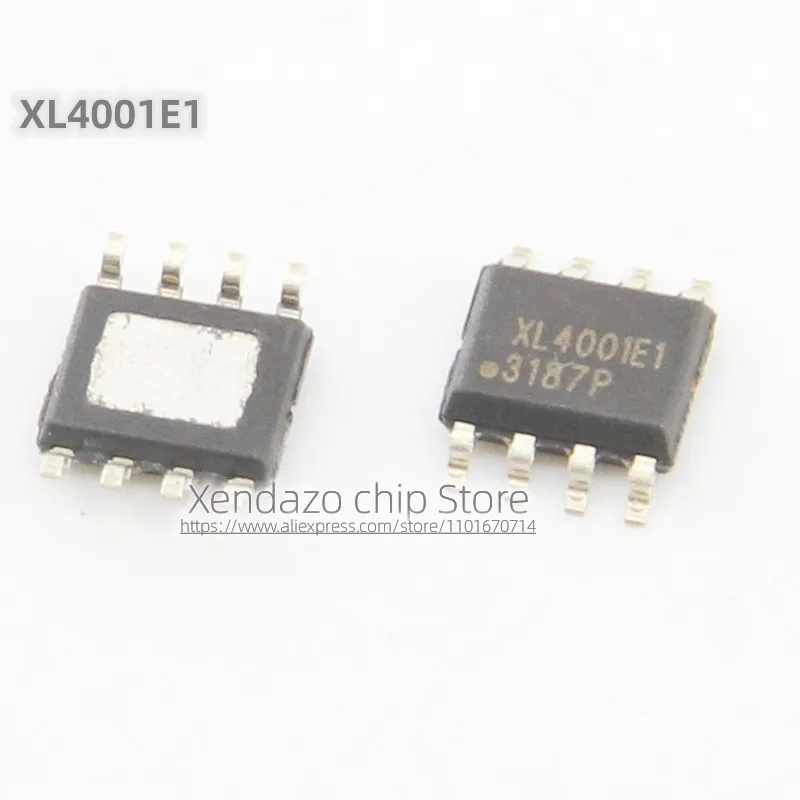 10pcs/lot XL4001E1 XL4001 SOP-8 package 2A 1.235-37V 150KHz Reduced voltage single chip car charging Converter chip