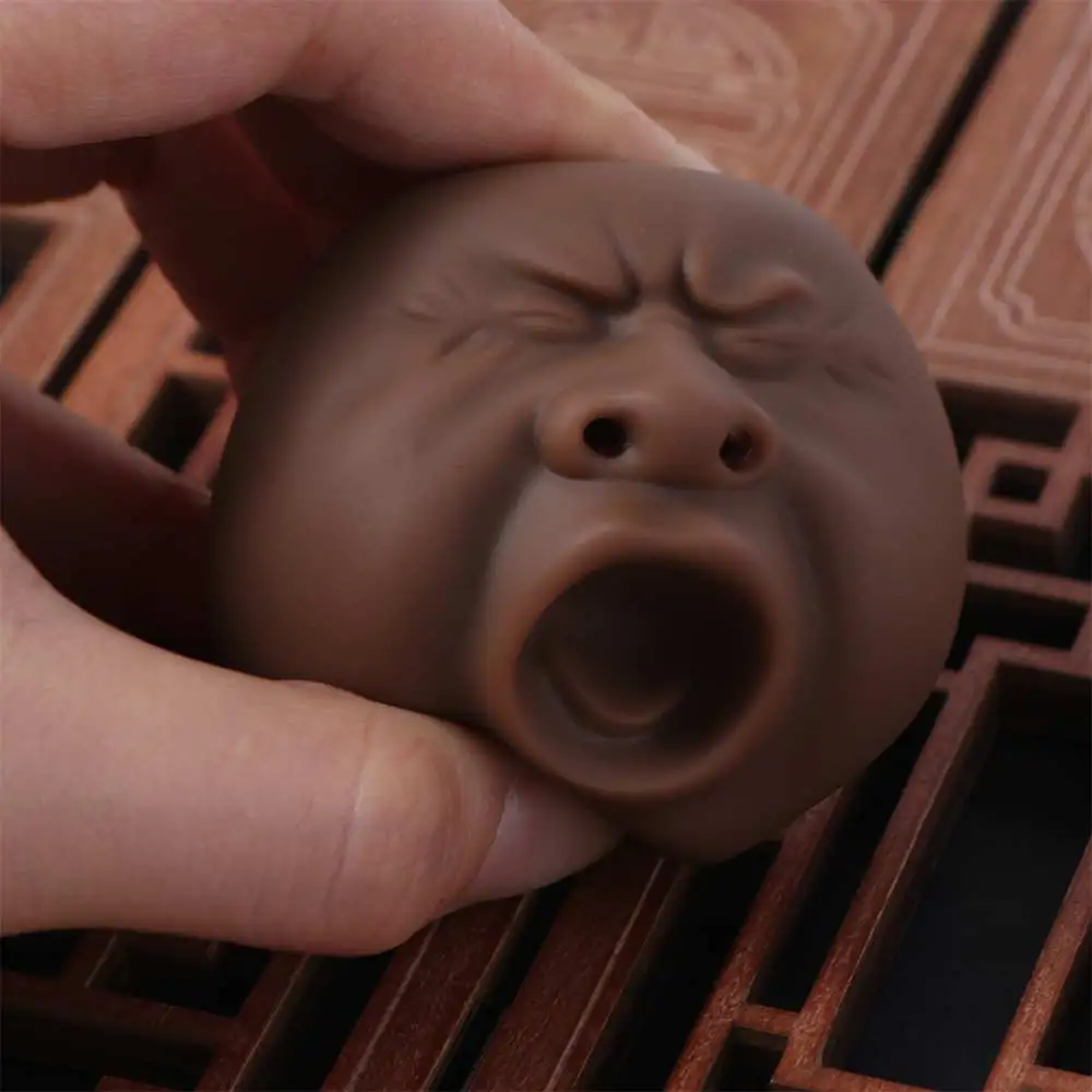 الشاي الحيوانات الأليفة الشاي الحيوانات الأليفة بخاخ الماء رئيس صغير الشاي القبيح إبريق الشاي المياه معتاد على الماء اللعب البلاستيكية سهلة ملء الماء الصيف #4