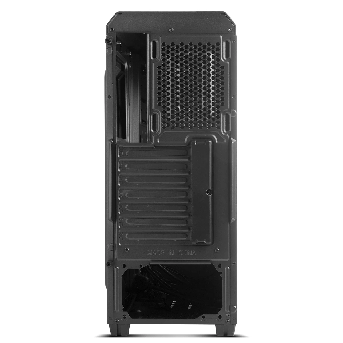 Cash Box computer PC desktop Semitorre ATX Hummer ZS schwarz Gaming - NOX