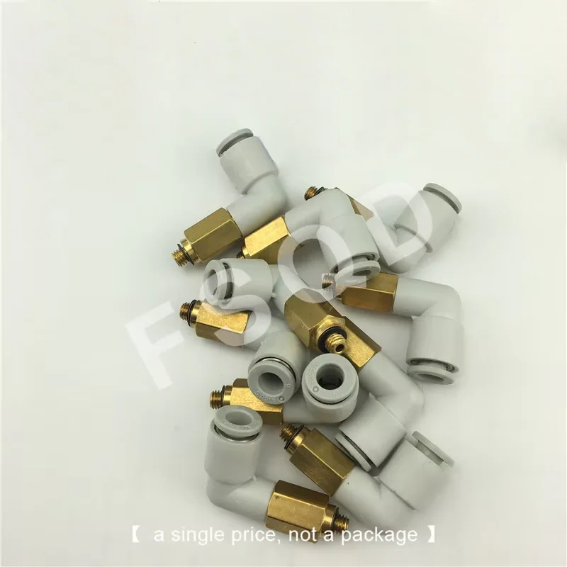 1PC tube connector fittings pneumatic KQ2W06-M5 KQ2W06-01S KQ2W06-02S KQ2W06-03S  KQ2W Series
