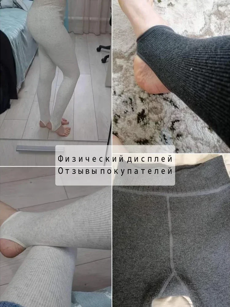 Tossy warme, mit Fleece gefütterte, superdicke, warme Leggings für Damen, Winter, Spandex, gerippt, schlankes Muster, Leggins, Winter, hohe Taille,