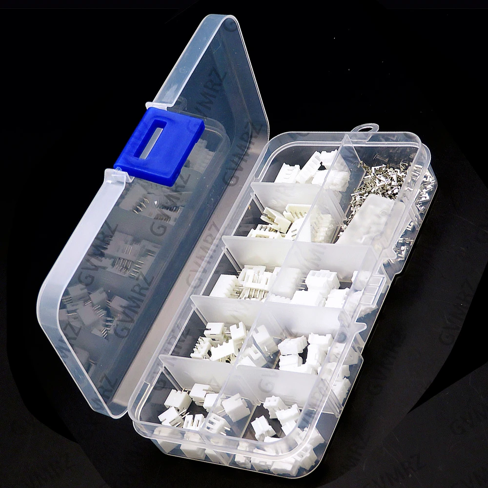 230PCS/lot PH2.0 2p 5 pin 2.0mm Pitch Terminal Kit Housing Pin Header JST Connector Wire Adaptor PH Kits for 3D printer  3p 4p