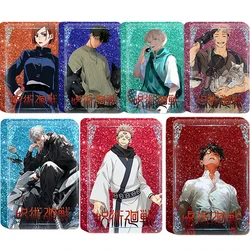 Anime Jujutsu Kaizen Satoru Gojo Inumaki Toge Kugisaki Nobara Itadori Yuji Quicksand Cards Collectible Card Toy Birthday Gift