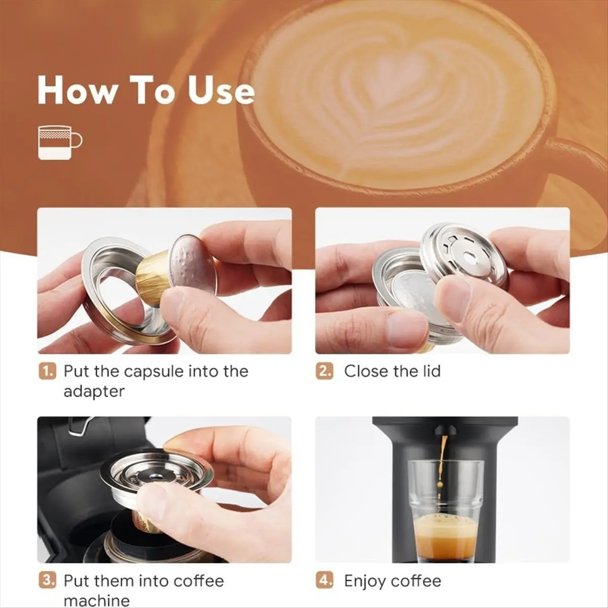 

Фильтр для кофе A36R из нержавеющей стали для кофеварки ENV135/Vertuo Next/Vertuo, многоразовые многоразовые капсулы для чашек G