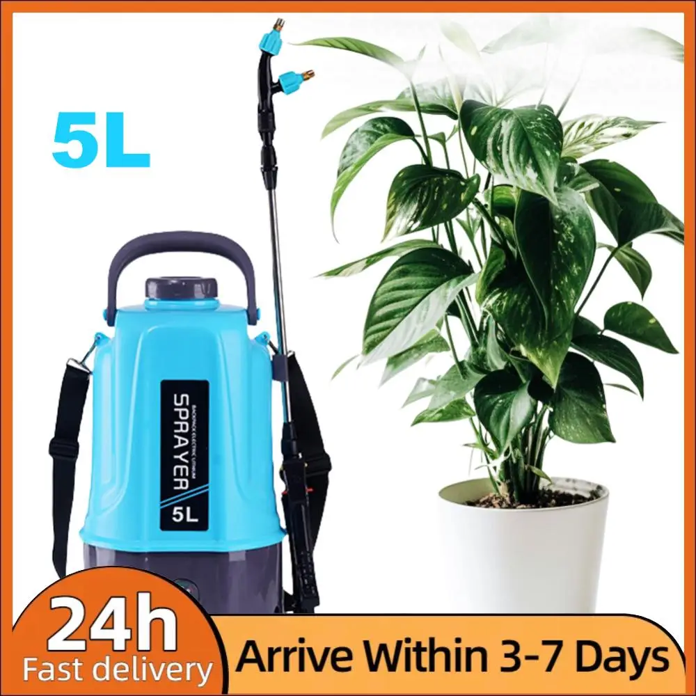 

5L Battery Powered Sprayer Rechargeable Garden Sprayer with Adjustable Shoulder Strap Water Sprayer for Yard Lawn and Garden