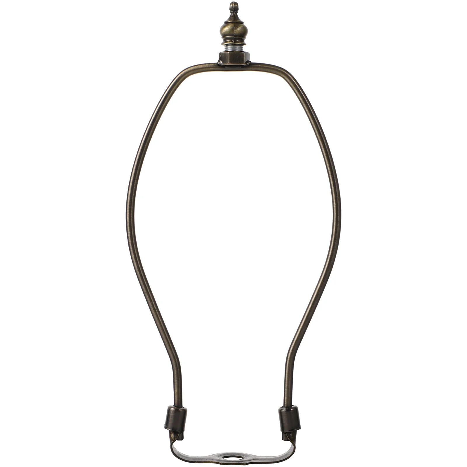 

Lamp Harp Holder Horn Lamp Bracket Horn Lamp Frame Horn Light Bracket Iron Lamp Bracket (6/7/8 Inch, Bronze)