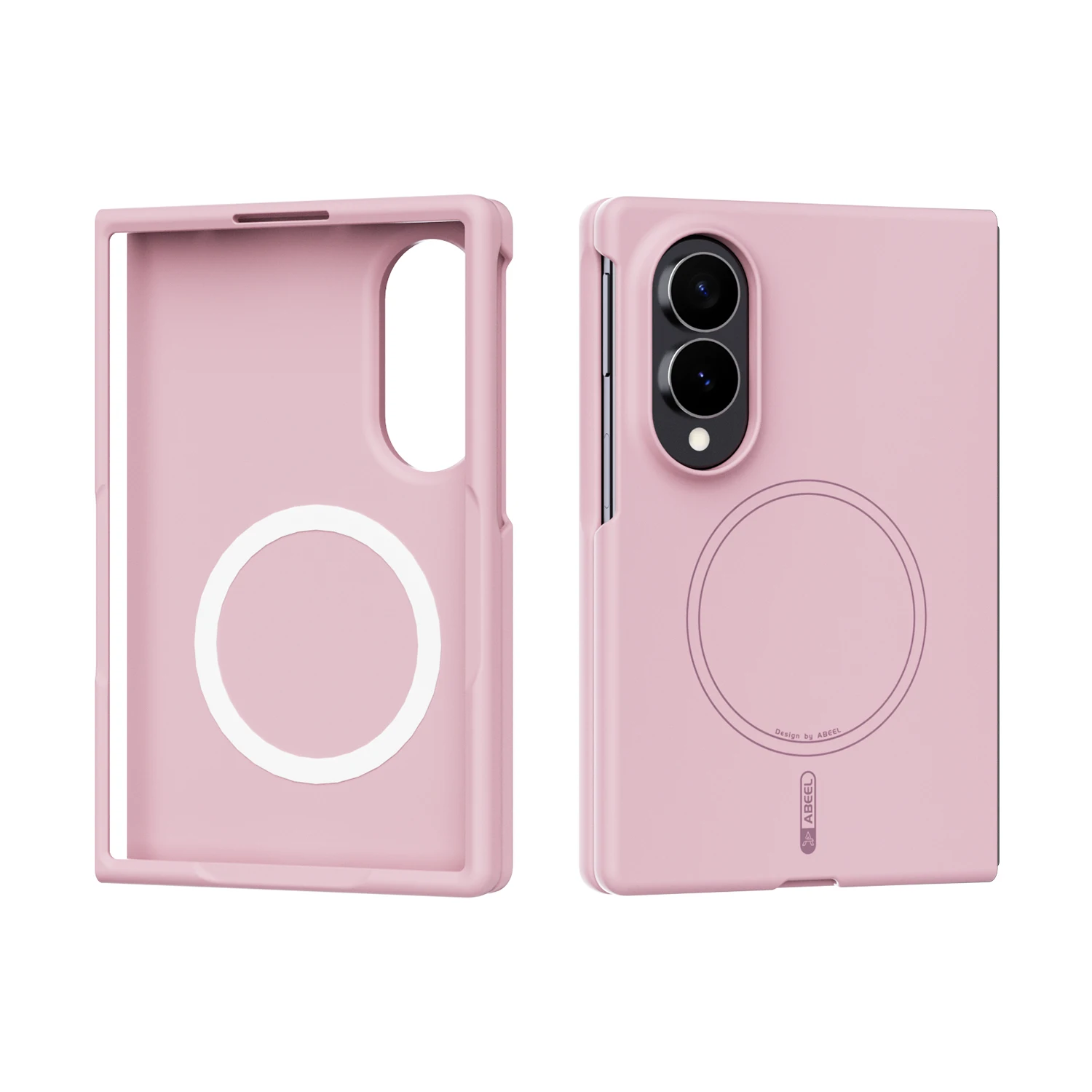 Magnetic Skin Feel Shockproof Phone Case for Samsung Z Fold 8 Wide for Magsafe Hinge Protection Fingerprint Proofproof Cover