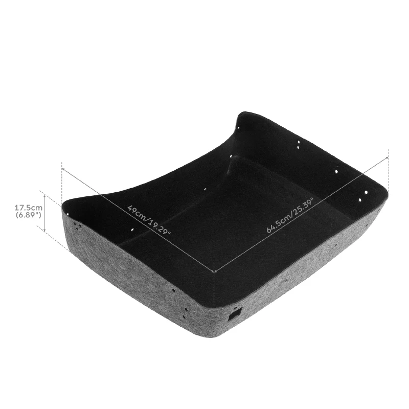 Motorcycle King Trunk Carpet Liner For Harley Touring Road King Road Street Glide Electra Glide 2014-2025