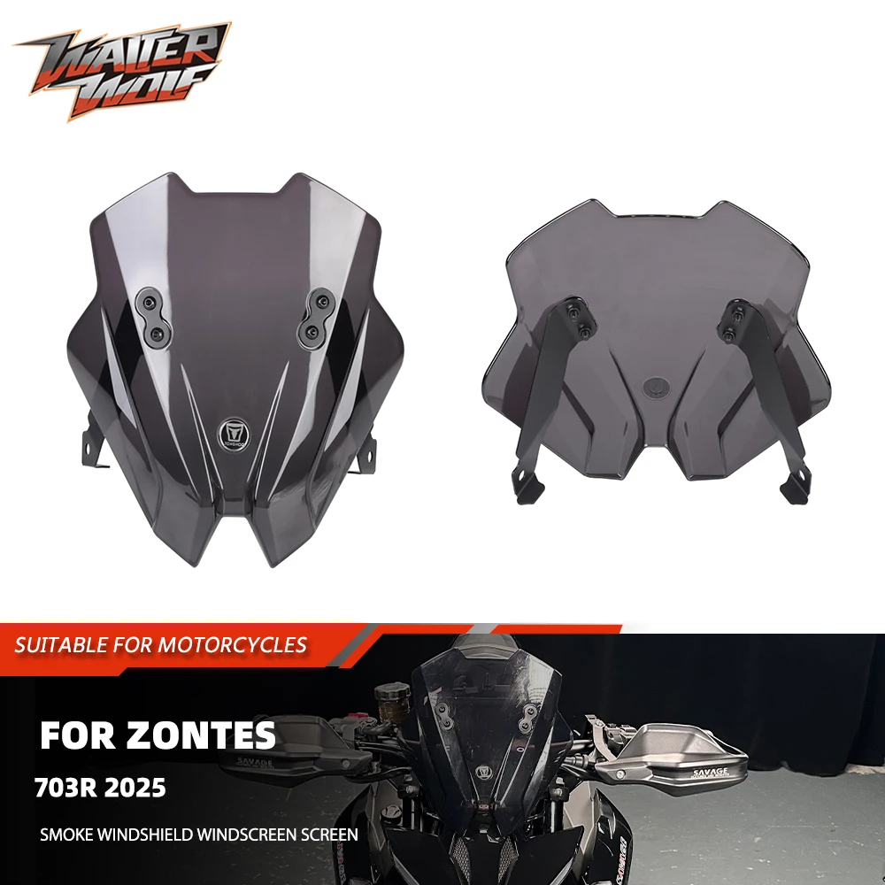 

Motorcycle Accessories Front Windscreen Windshield Wind Deflectors Increased Fixing Bracket For ZONTES 703R ZT703R ZT 703R 2025