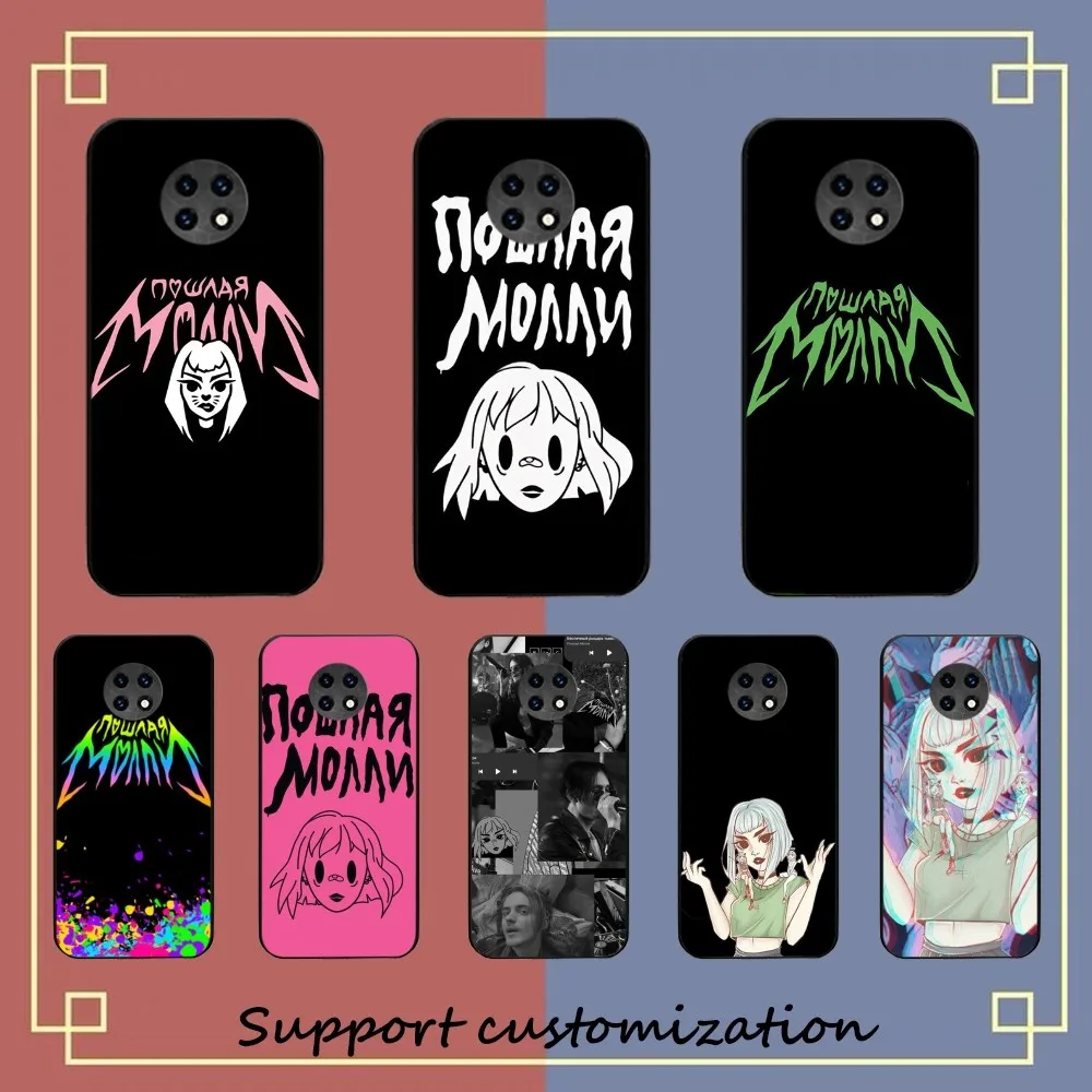 TOPLBPCS singer Poshlaja Molli fashion Phone случай для Redmi Примечание 4X5 A 6 7 8 Pro T 9 Pro 9S 10 Pro 11 Pro 11S 11S 11Epro PocoM3pro