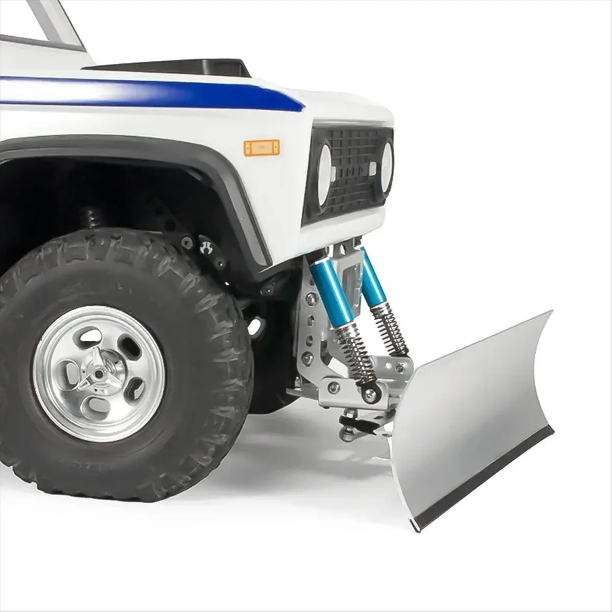 [A17I SPEELGOED] Sneeuwploeg Verstelbare Aluminium Ploegblad voor 1/10 RC Crawler SCX10 III 90046 TRX4 Ploegwagen