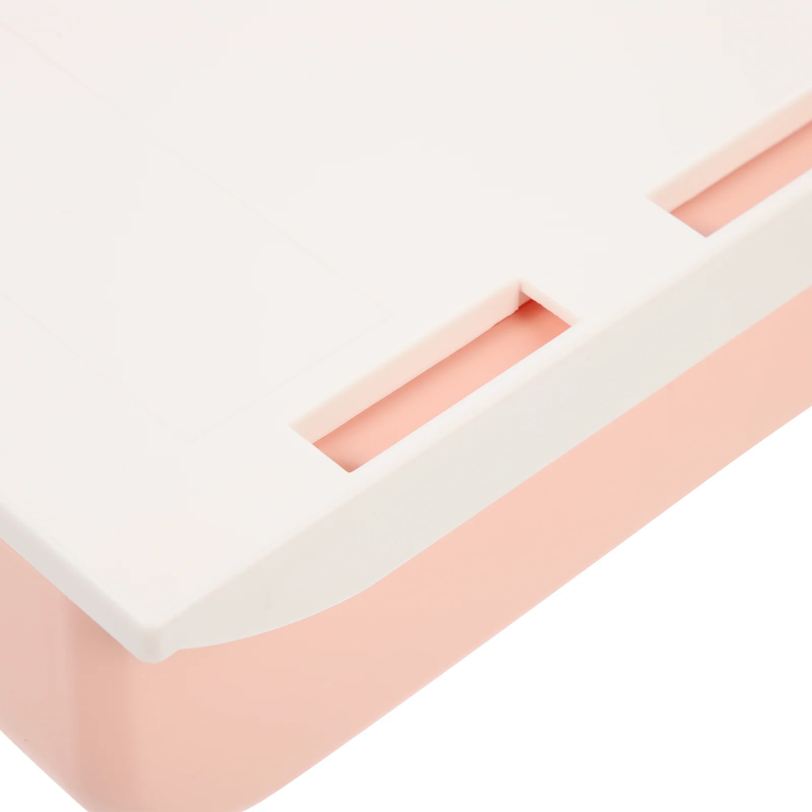 

Under Desk Drawer Box Adhesive Storage Organizer Hidden Punch Free Desktop Drawer for Office Office Supplies