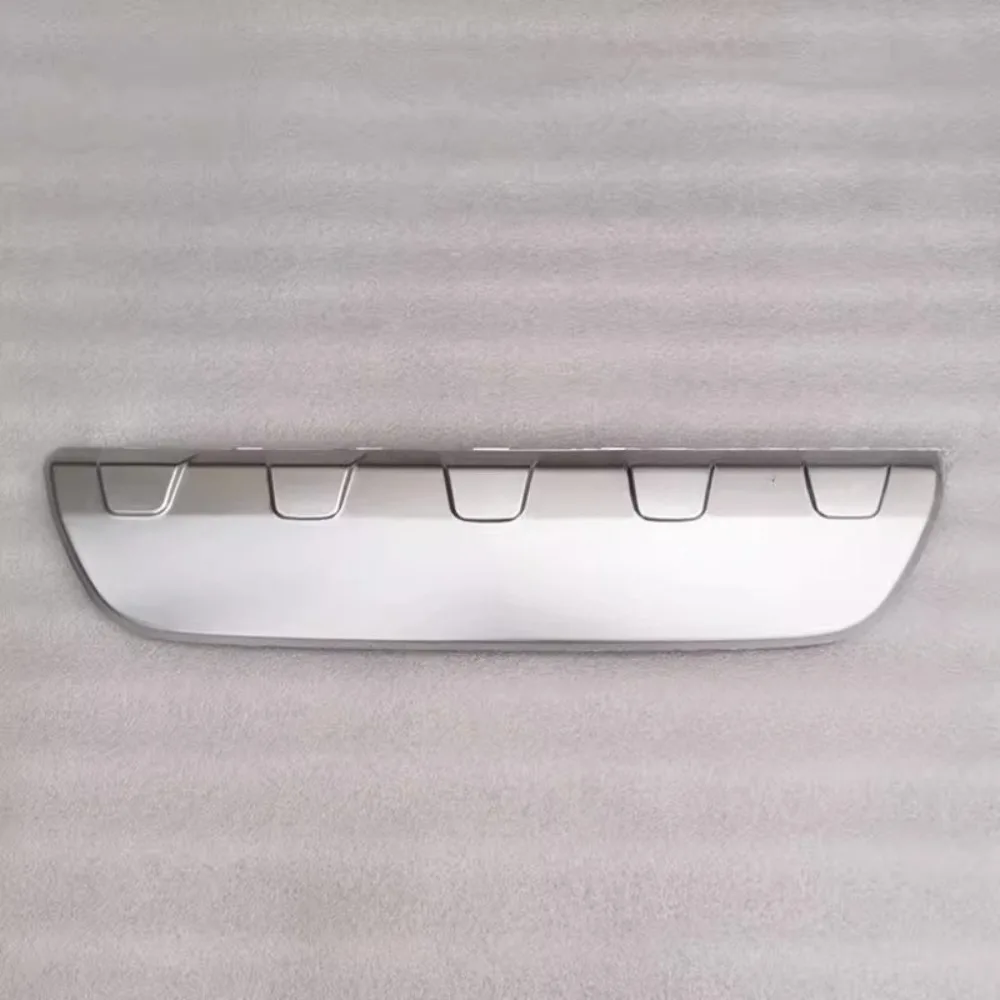 For Buick Encore 2013-2015 Rear Bumper Trim Black Textured Silver Trim Strip Lower Rear Bumper