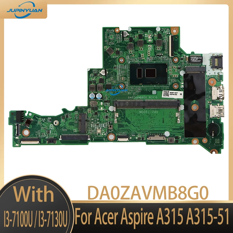 NBGY911003 NB.GY911.003 dla Acer ASPIRE A315-41 AN515-42 laptopa płyta główna DH5JV LA-G021P z Ryzen 5-2500U CPU DDR4 100% Test