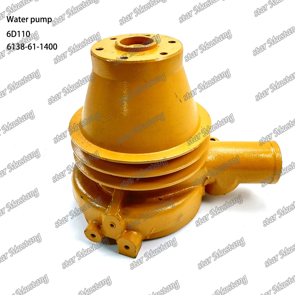 6D110 Water pump 6138-61-1400 Suitable For Komatsu Engine Parts